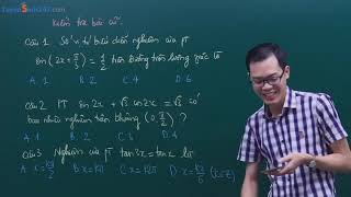 Một Số Phương Trình Lượng Giác Quan Trọng - Toán 11 - Thầy Nguyễn Công Chính