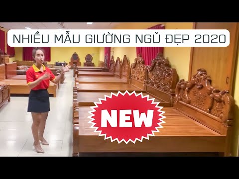 Giường ngủ gỗ | Nhiều mẫu giường ngủ đẹp thoải mái lựa chọn