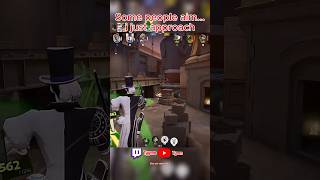 Some People Aim I Just Close My Eyes And Swing