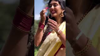 Bigg Boss Contestant Cerena Ann Johnson New Onam Photoshoot Video