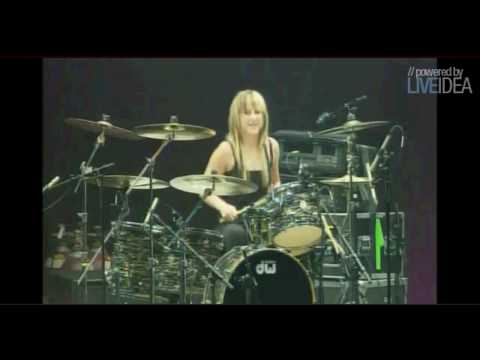 drummer for skillet. Skillet Drum Solo - Jen Ledger