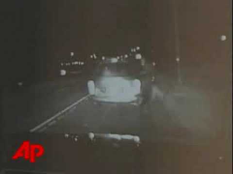 Raw Video: Near Miss During