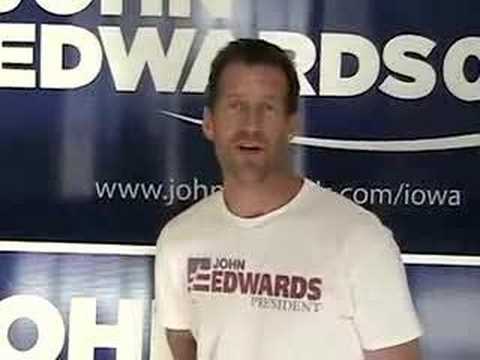 John Edwards Shirtless. John Edwards - James Denton of