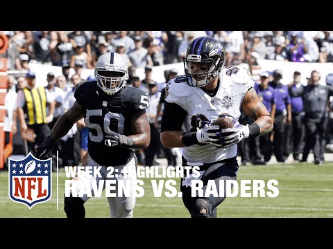 Ravens Vs Raiders Week 2 Highlights Nfl Ravens Vs Raiders Week 2 Highlights Nfl