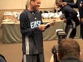 Title:East Team Laughs when Allen Iverson hair is cut Description:exclusive footage