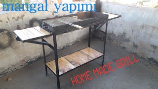 Demir Profil Ve Levhadan Mangal Ve Barbeküızgara Yapımı Homemade Grill Hitbox Hbm1200 Weld