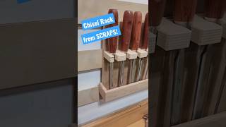 Diy Chisel Rack From Scrap Wood