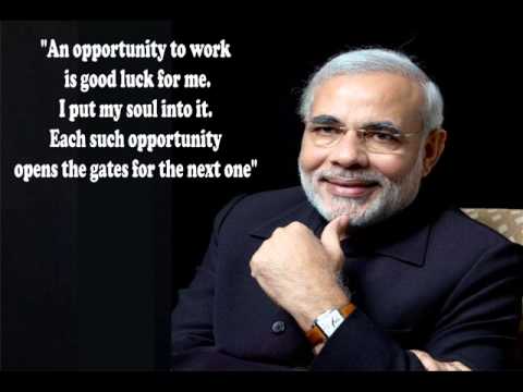 Narendra Modi Quotes - YouTube