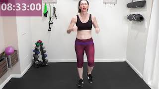 60 MINUTE WORKOUT | POWER WALK + CORE WORKOUT | 3 MILE POWER WALK | INDOOR WALK