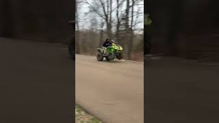 Can Am 650 Xmr Doing Power Wheelies In High Gear