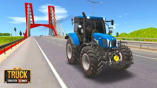 New Holland Traktörümüz ile Amerika'ya Gidiyoruz !!! Truck Simulator Ultimate