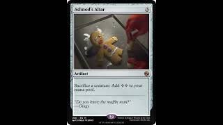 Ashnods Altar - 2 Colorless On Creature Sac Includes Tokens - Mtg Magic The Gathering Commander