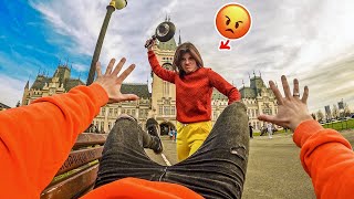 Escaping Angry Girlfriend Epic Parkour Pov Chase