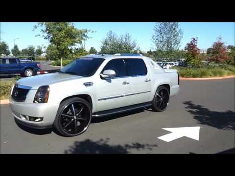 Black Rims  Sale on Cadillac Escalade Ext On 28 S