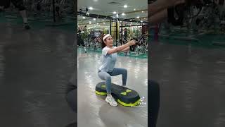 Najiba Faiz Hot Gym Tiktok Video