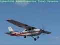 FMS Cessna 182 touch and go fun!