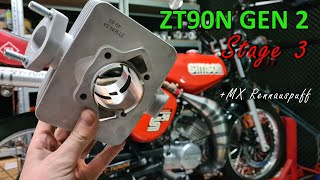 Zt-Tuning Zt 90N Gen2 Stage 3 Leistungsprüfstand Simson S51