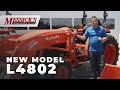 New Mid-Size Compact Tractor. Kubota L4802