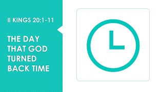 When God Turned Back Time