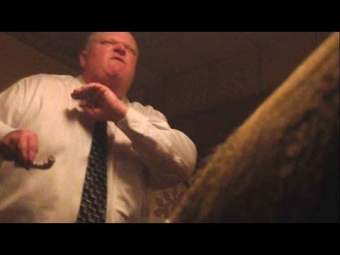 NEW Video Of Toronto Mayor Rob Ford Smoking Crack