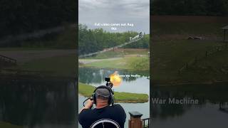 Shooting Rc Planes With M134 Mini Gun , With Plastic Training Rounds          Columbia War Machine