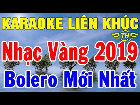 Karaoke Liên Khúc Nhạc Vàng Trữ Tình Hải Ngoại | Nhạc Sống Karaoke Bolero Mới Nhất