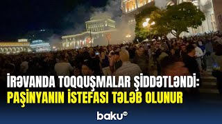 İrəvanda Qarşıdurma Ermənistan Parlamentinin Deputatı Yaralandı
