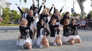 170613 우주소녀 Wjsn 해피 Happy 경찰제복 Ver. 우주소녀게릴라공연 잠실야구장 직캠 Fancam By Zam