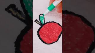 Kids, Lets Learn Colors And Fruits While Painting With Water Magic