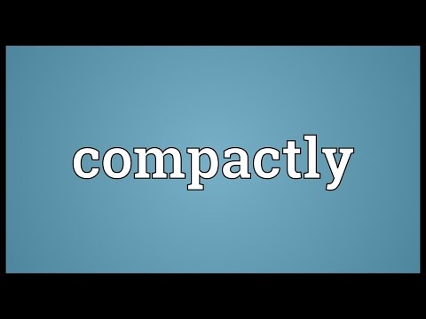 Header of compactly