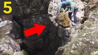 Top 5 Rock Throws Off Mive Cliffs