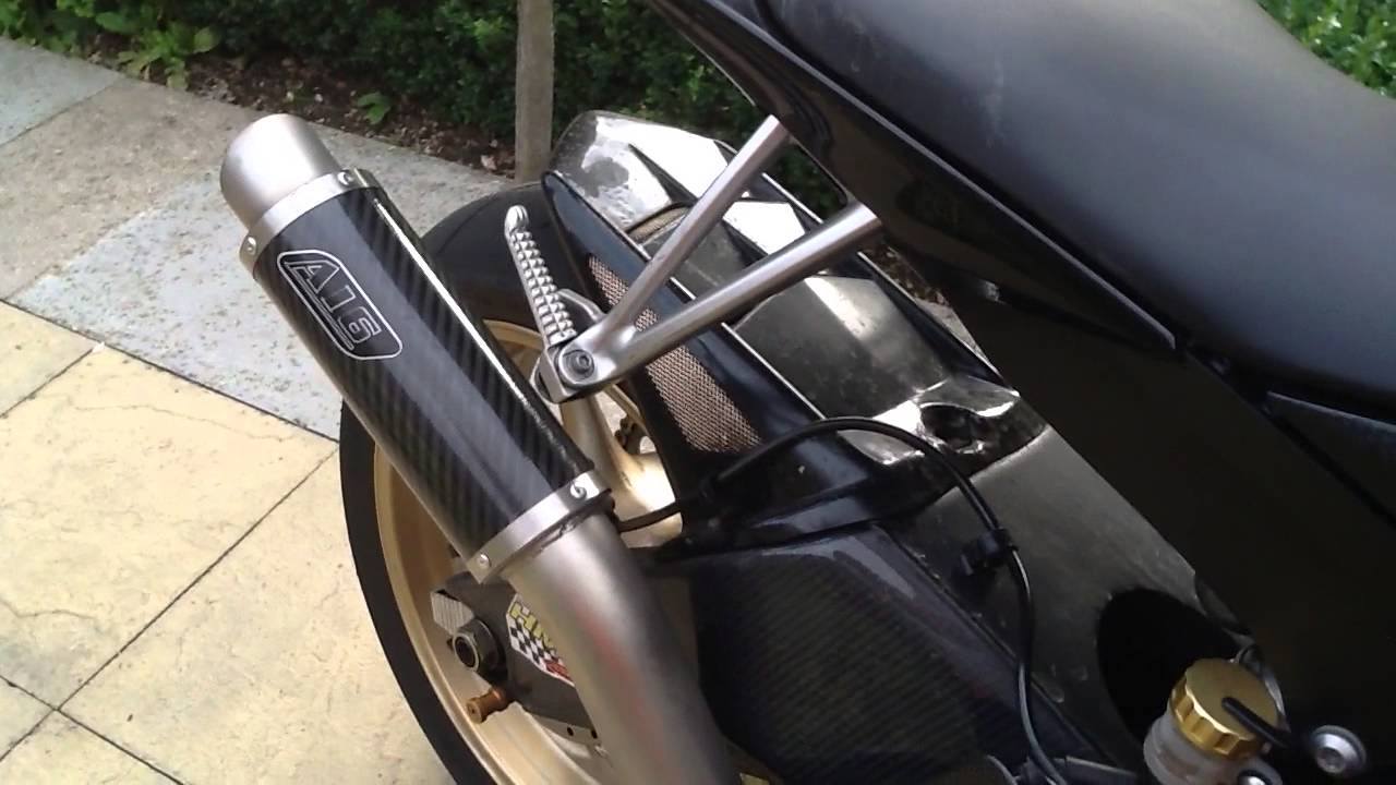 A16 exhaust on 09 R6 YouTube