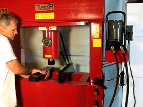 150+Ton+Shop+Press Homemade Press Brake For Harbor Freight 20 Ton Shop Press | How To ...