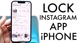 How To Pcode Lock Instagram App On Iphone