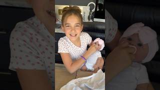 Watch Her Open The Cutest Reborn Baby Doll