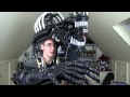 XRobots - 3D Printed Alien Xenomorph Cosplay PART 9, Shoulder Tubes and Mountings