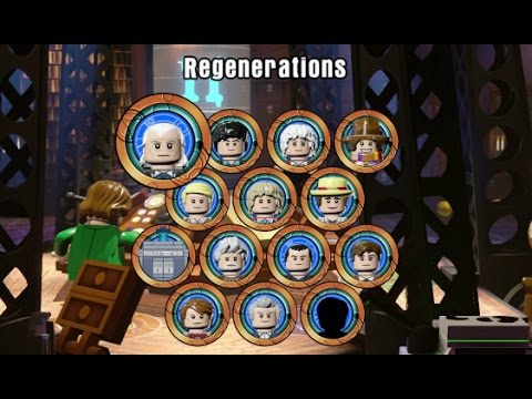 VIDEO : lego dimensions - all 13 doctor's entrance & exit lines (all tardis interiors) - these are the lines that the 13 doctors speak upon entering & exiting the game. i had to re-make this video because last time i forgot ...