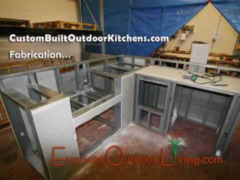 Kitchen Island Plans on Outdoor Kitchens By Exquisiteoutdoorliving Com