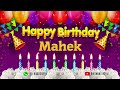 Mahek Happy birthday To You - Happy Birthday song name Mahek 🎁