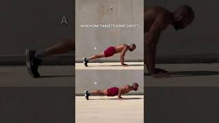 Which One Targets More Chest?