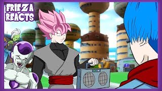 FRIEZA REACTS TO TRUNKS VS GOKU BLACK EPIC RAP BATTLE! (DBS PARODY)