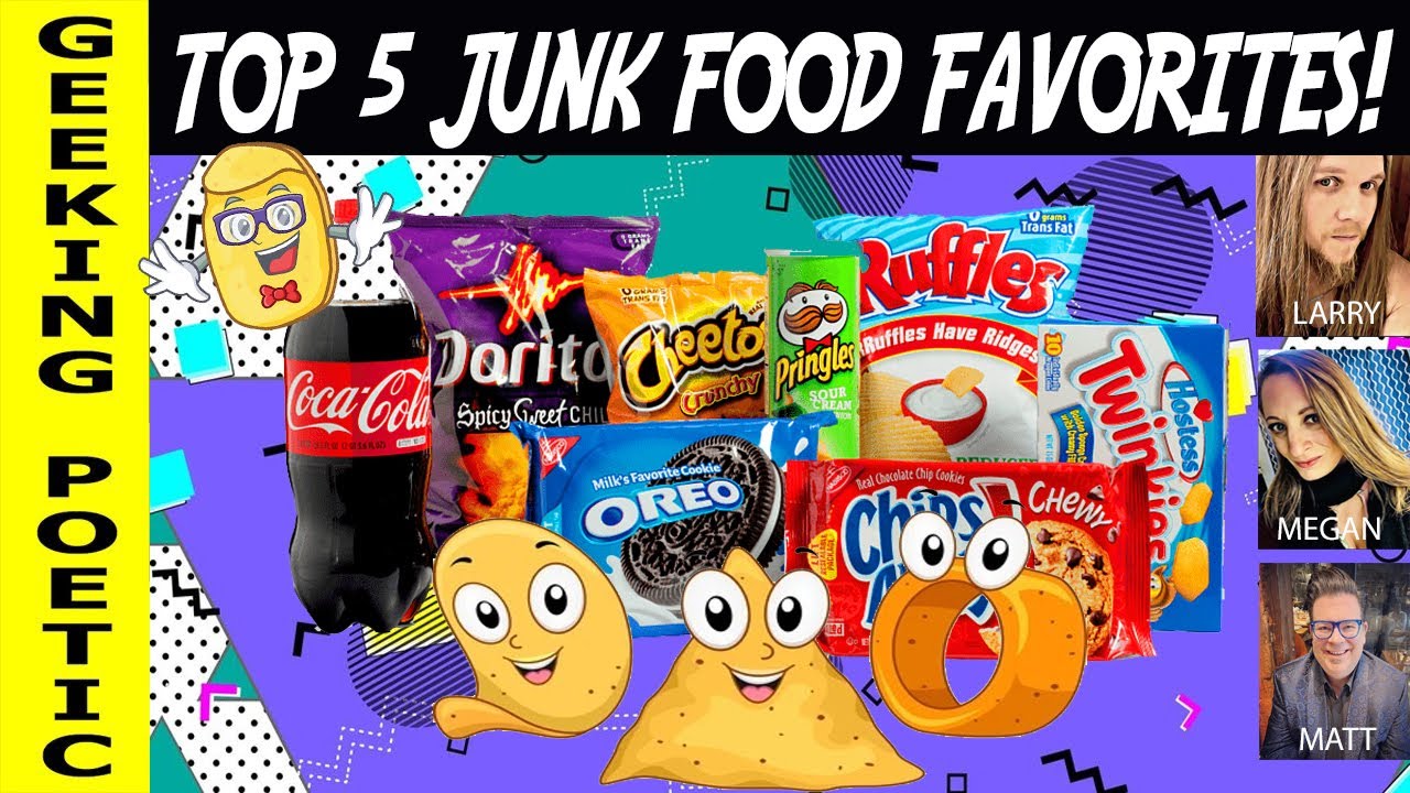 JUNK FOOD FAVORITES! We Picked our TOP 5 - Halloween Edition