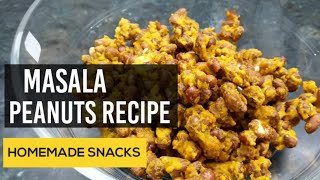 Masala Peanut Recipe Karare Peanuts Must Try Snacks Recipe