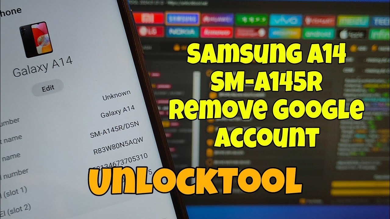 Samsung A14 (SM-A145R), Remove Google Account, Bypass Samsung A14 (SM-A145R), Remove Google Account, Bypass