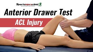 Anterior Drawer Test - Acl Injury