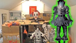 Pennywise Halloween Box Fort