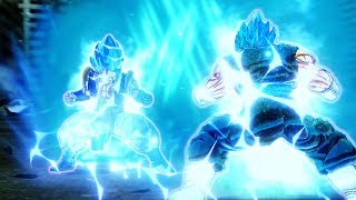 SSGSS Gogeta vs SSGSS Vegito! The True Power of Gods! - Dragon Ball Xenoverse 2