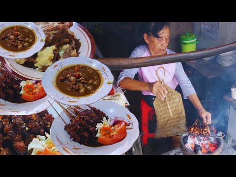 Ga Banyak Yang Tau Disini Ada Sate Kambing Enak !! Seporsi Isi 10 Tusuk | Empuknya Ga Ada Lawan !!