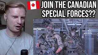 Reaction To Canadian Special Forces Military Advert