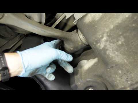 Front Suspension Component Location Troubleshooting on a Mercedes Benz 126 